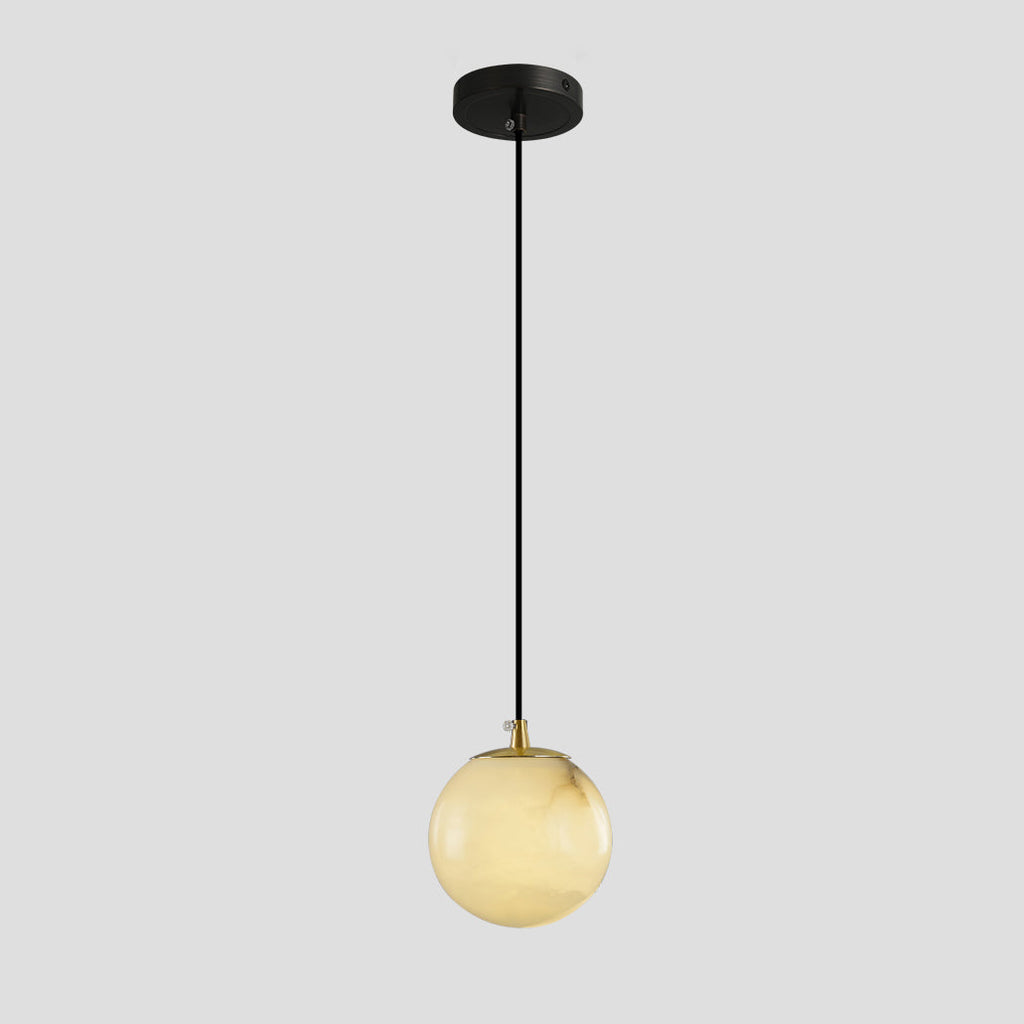 Radilum Alabaster Balls Cluster Chandelier