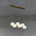 Radilum Box Linear Alabaster Chandelier