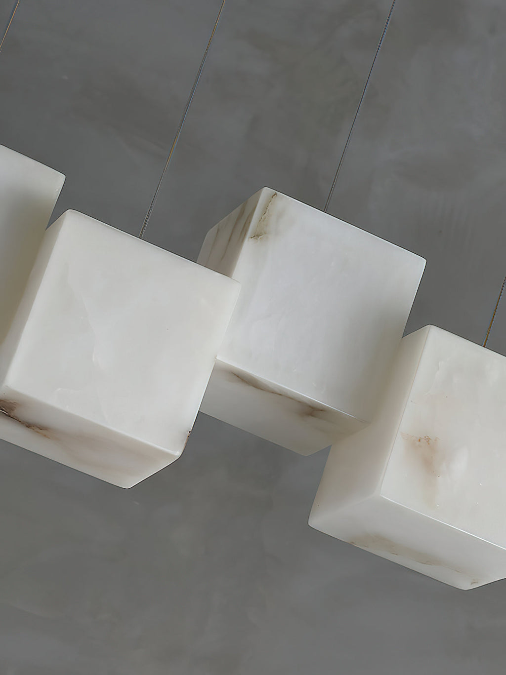 Radilum Box Linear Alabaster Chandelier