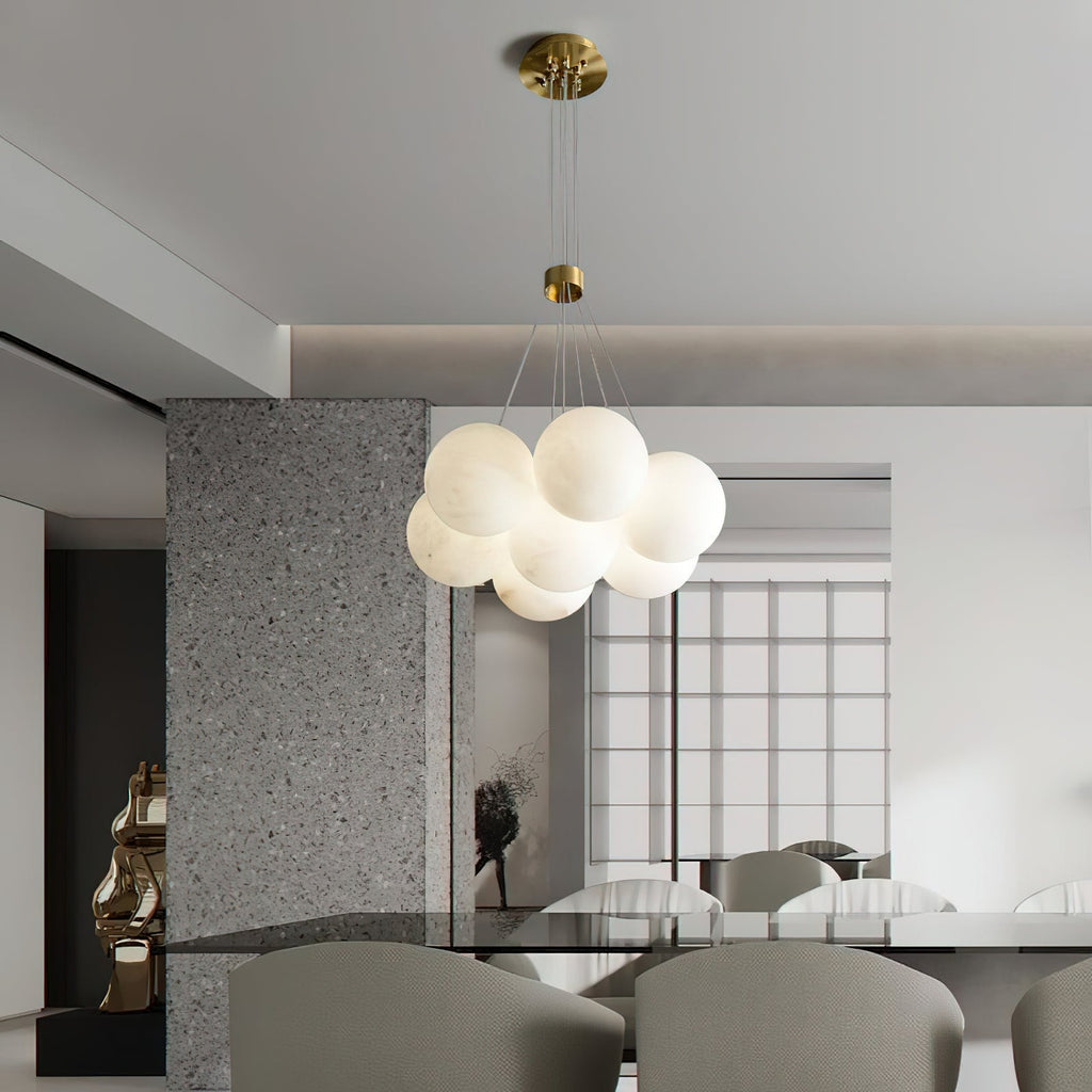 Radilum Lunar Alabaster Chandelier
