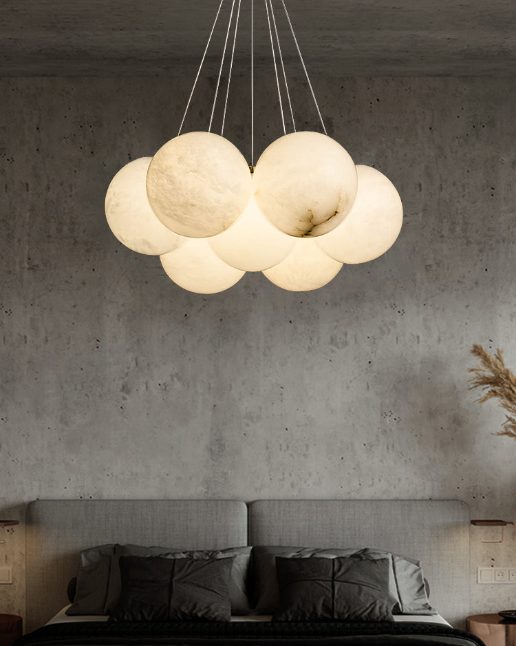 Radilum Lunar Alabaster Chandelier