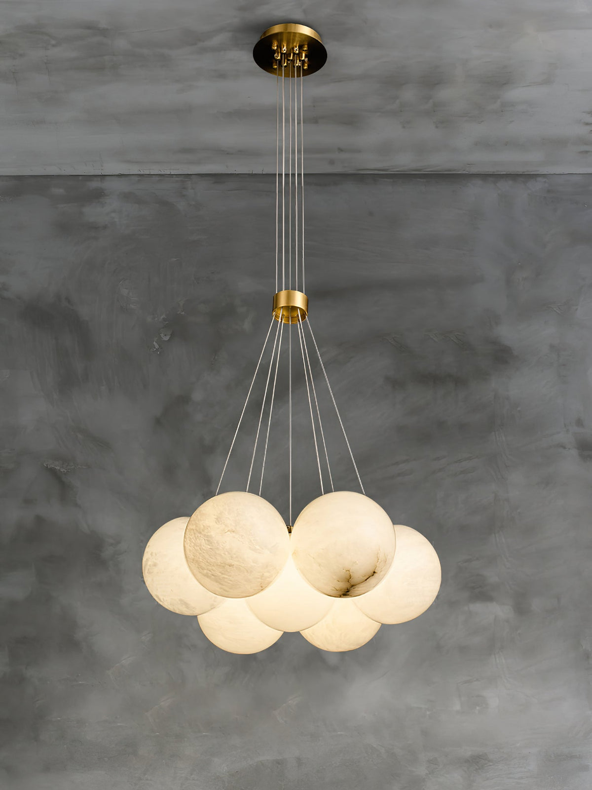 Radilum Lunar Alabaster Chandelier