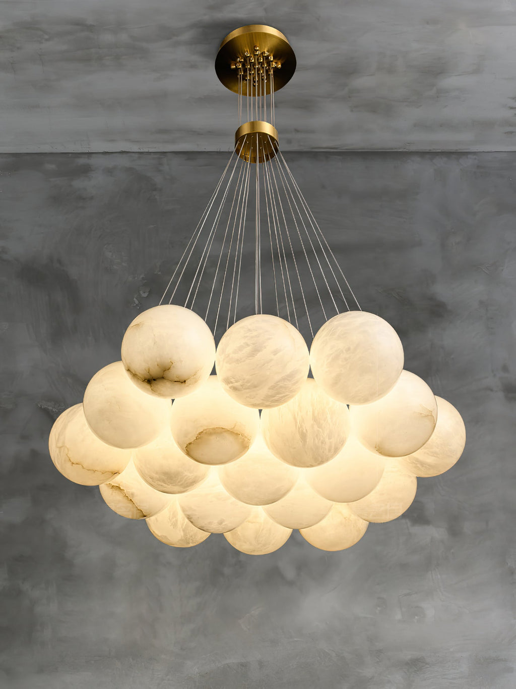 Radilum Lunar Alabaster Chandelier