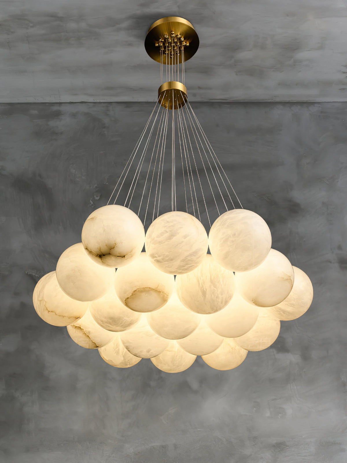 Radilum Lunar Alabaster Chandelier