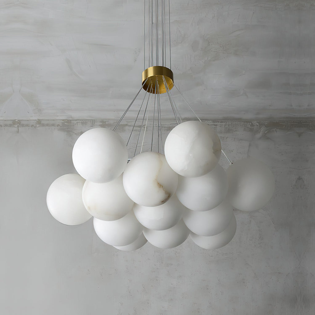 Radilum Lunar Alabaster Chandelier