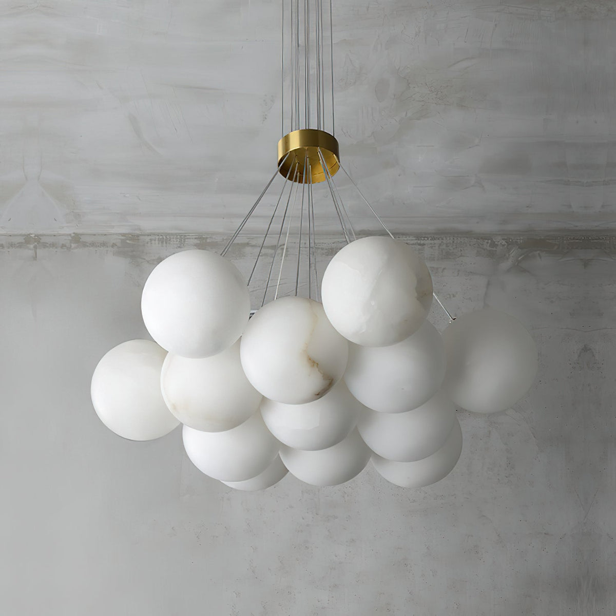 Radilum Lunar Alabaster Chandelier