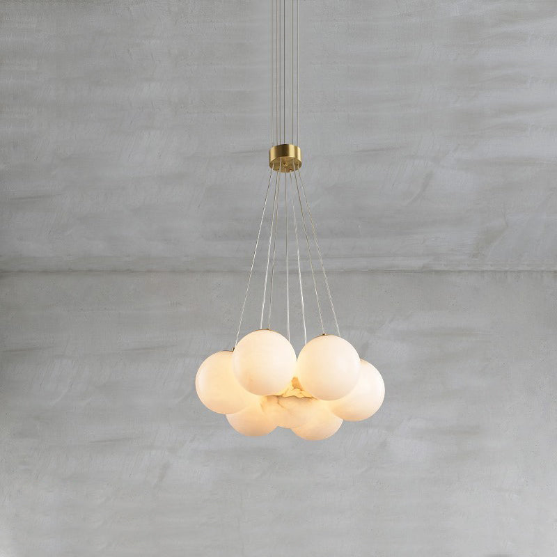 Radilum Lunar Alabaster Chandelier