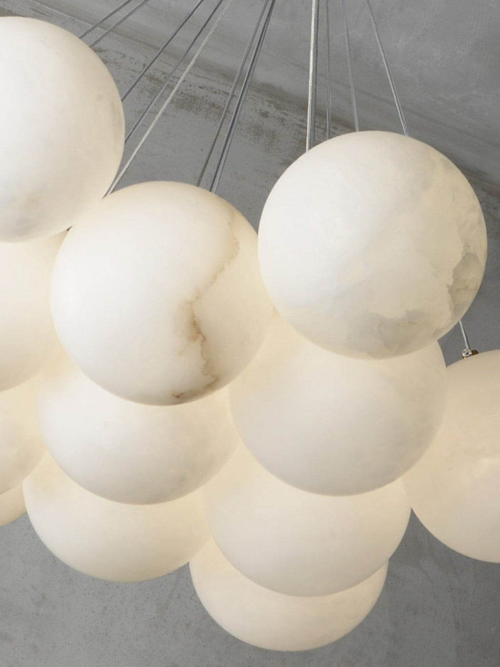 Radilum Lunar Alabaster Chandelier