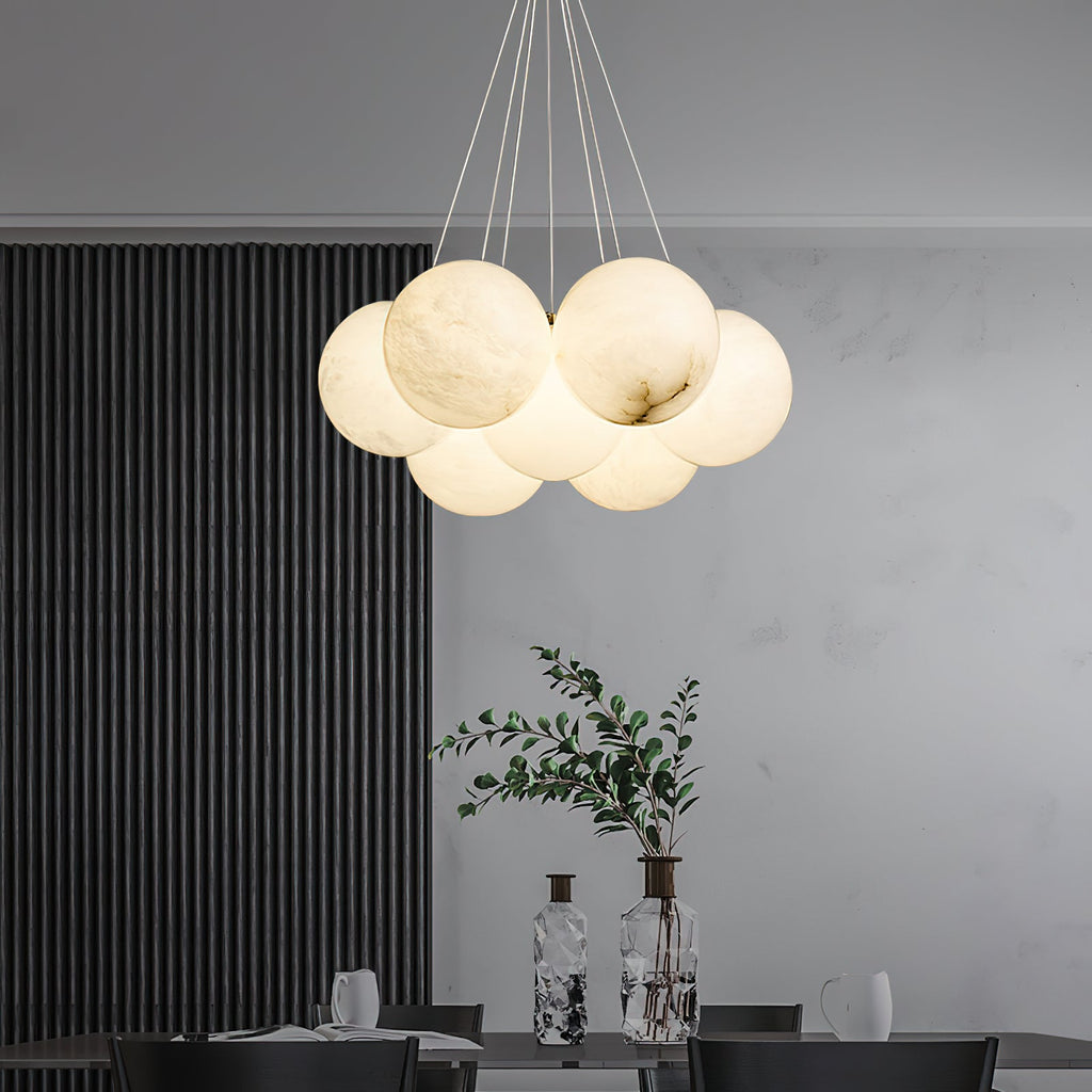 Radilum Lunar Alabaster Chandelier