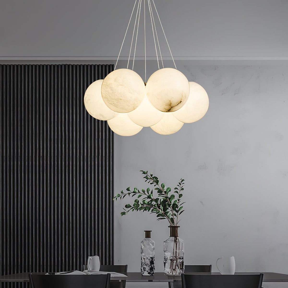 Radilum Lunar Alabaster Chandelier