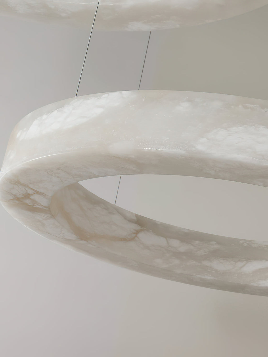 Radilum Alabaster Ring Chandelier
