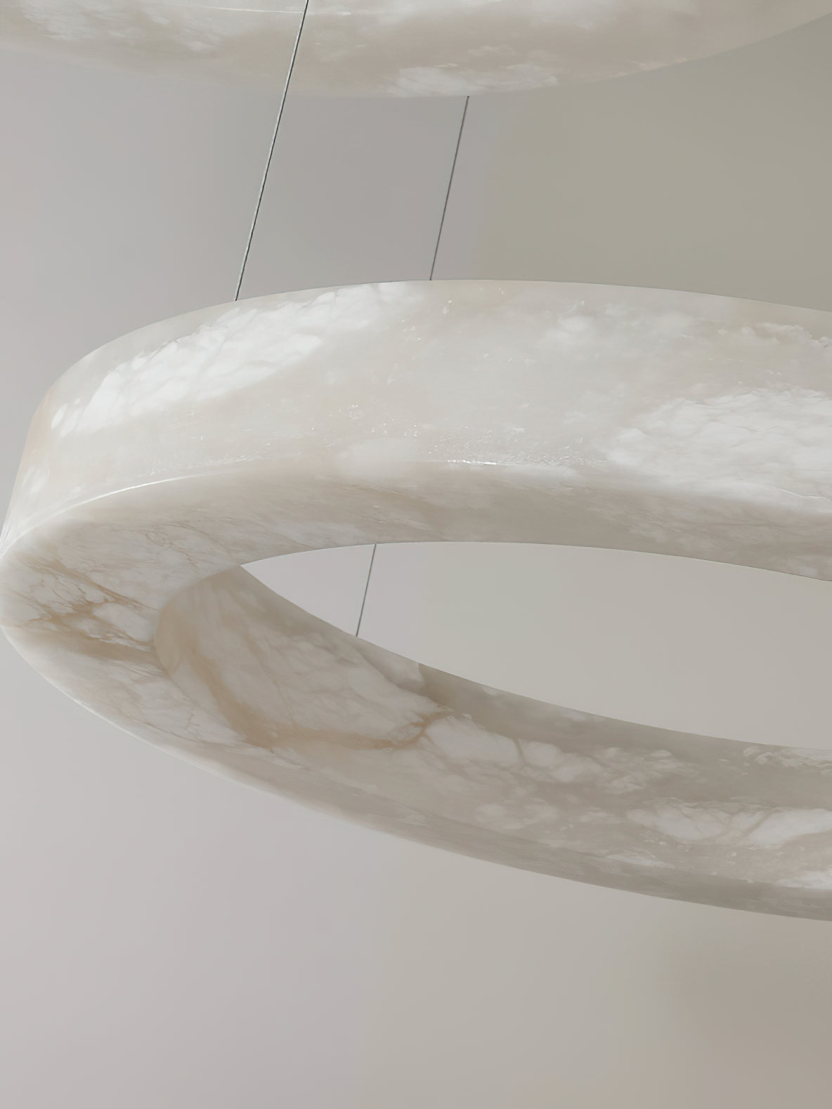 Radilum Alabaster Ring Chandelier