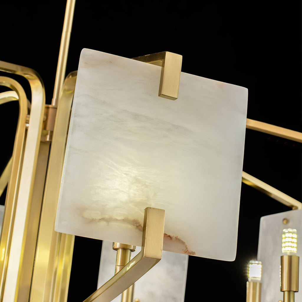 Radilum Appareil Alabaster Chandelier
