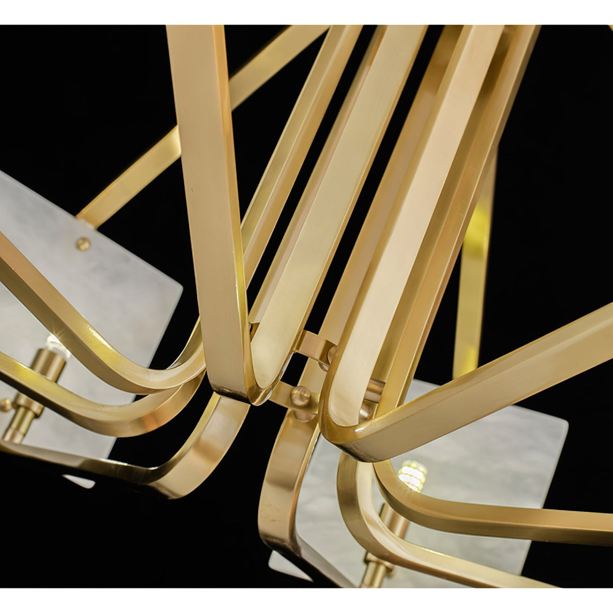 Radilum Appareil Alabaster Chandelier