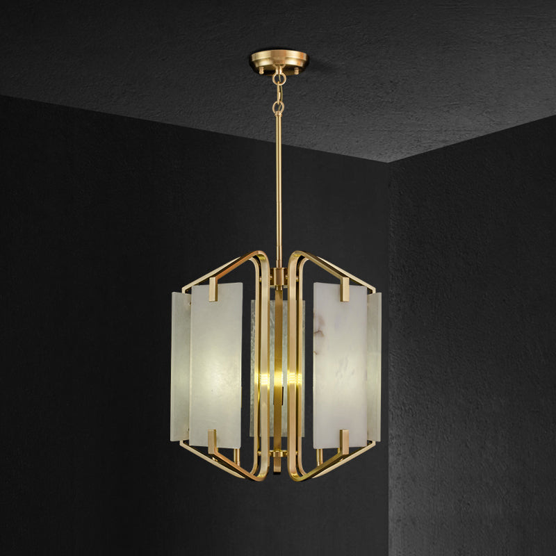 Radilum Appareil Alabaster Chandelier