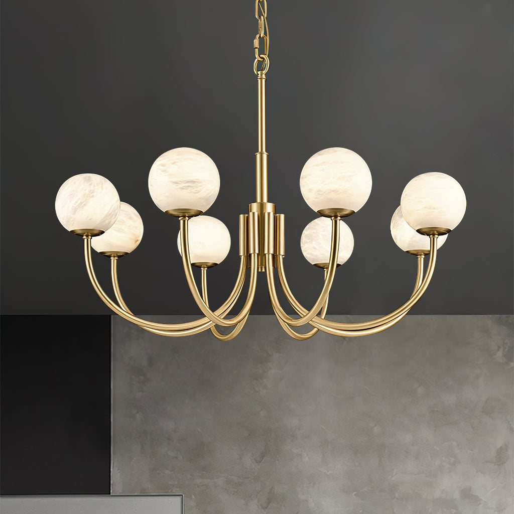 Radilum Aurelian Alabaster Chandelier