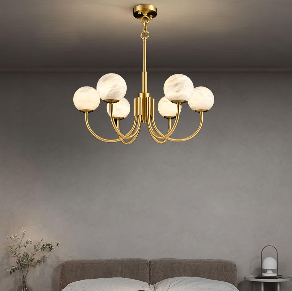 Radilum Aurelian Alabaster Chandelier