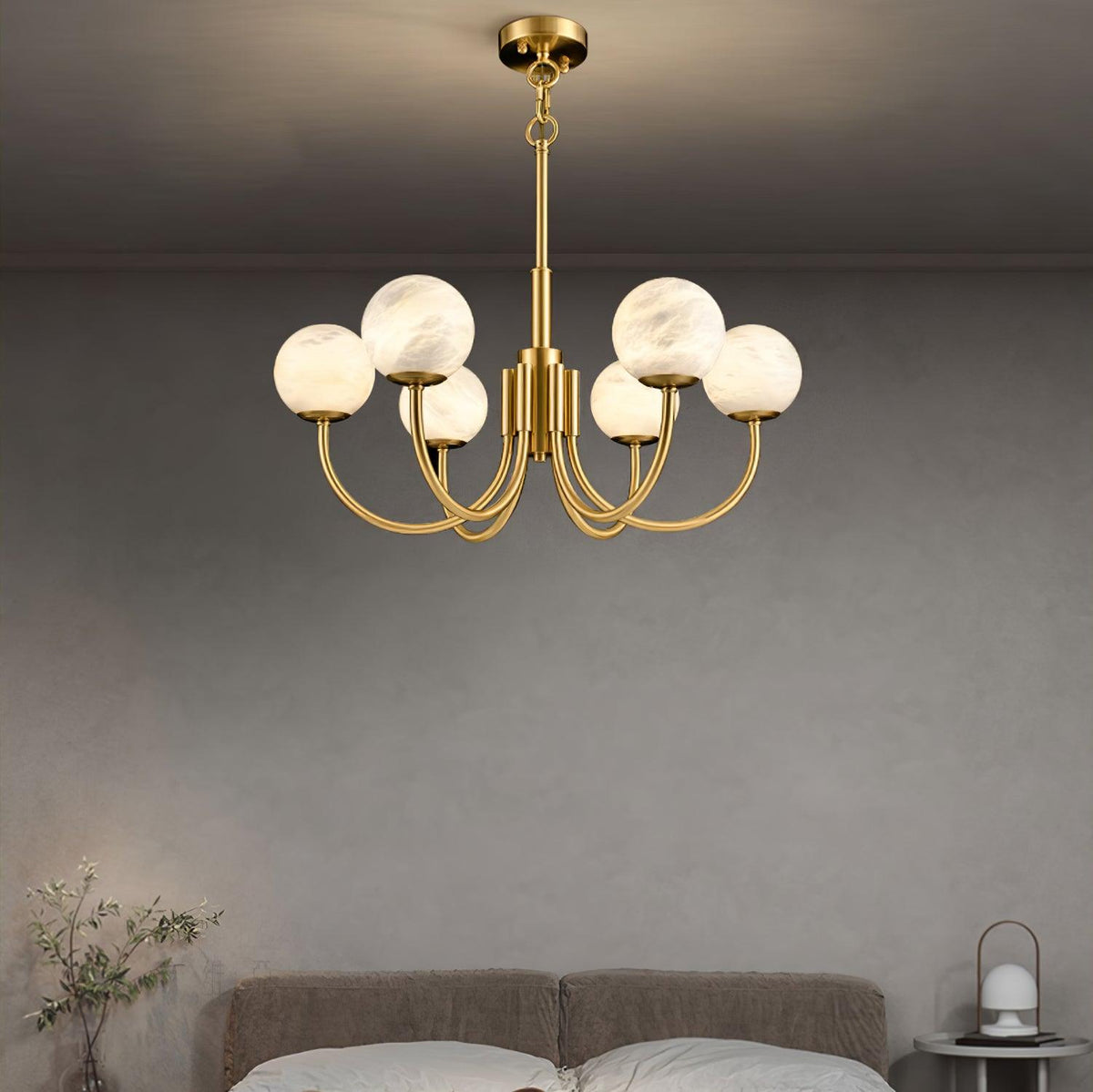 Radilum Aurelian Alabaster Chandelier