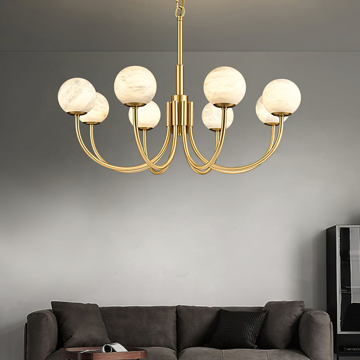 Radilum Aurelian Alabaster Chandelier