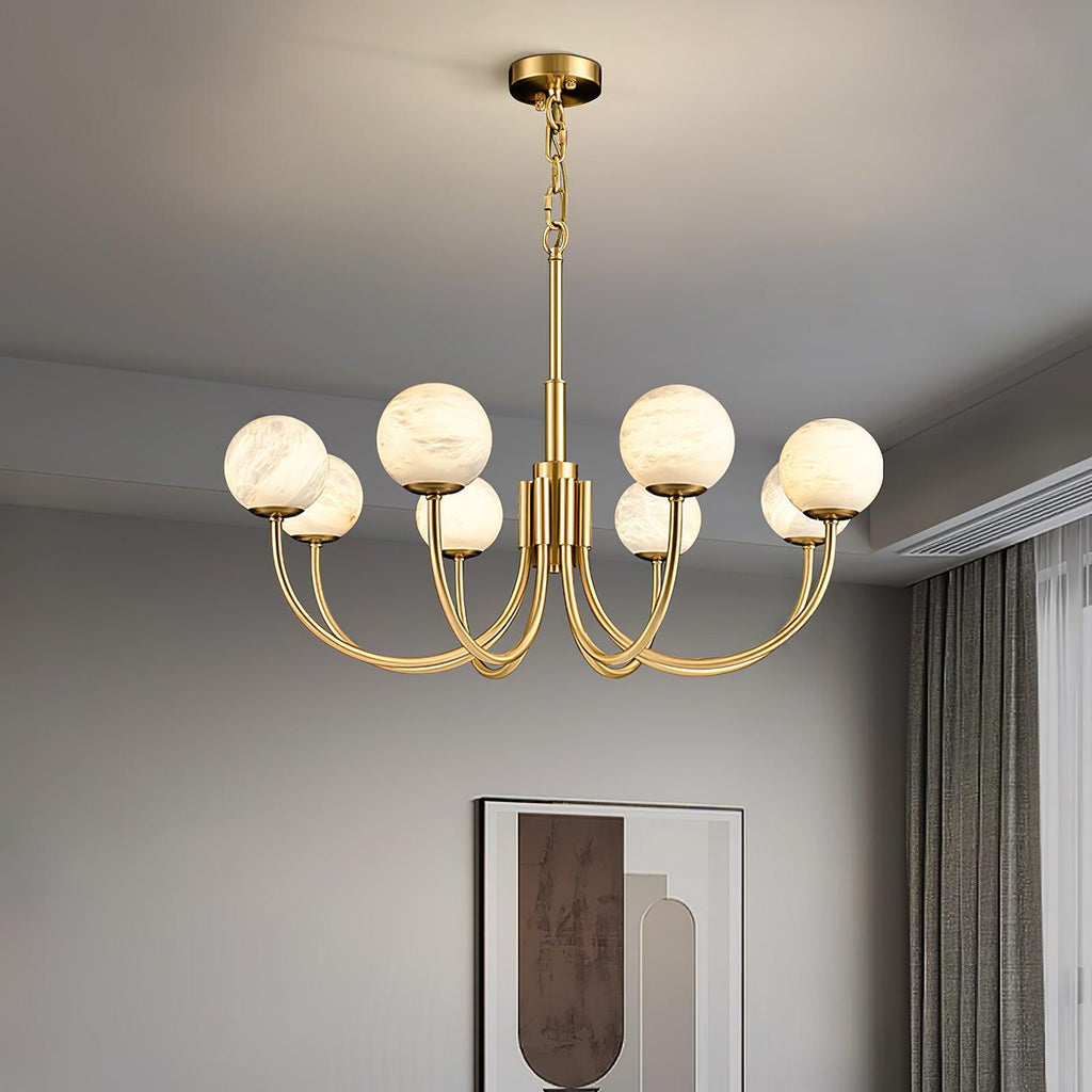 Radilum Aurelian Alabaster Chandelier