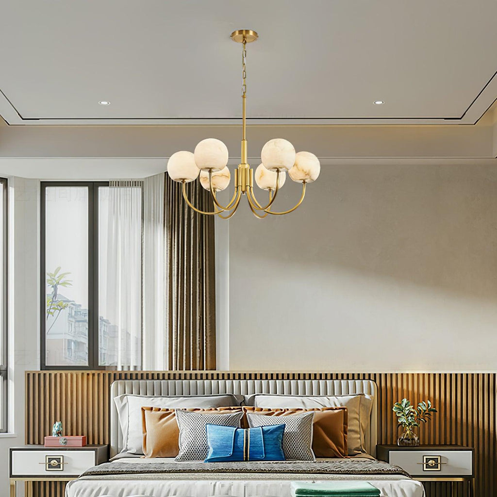 Radilum Aurelian Alabaster Chandelier