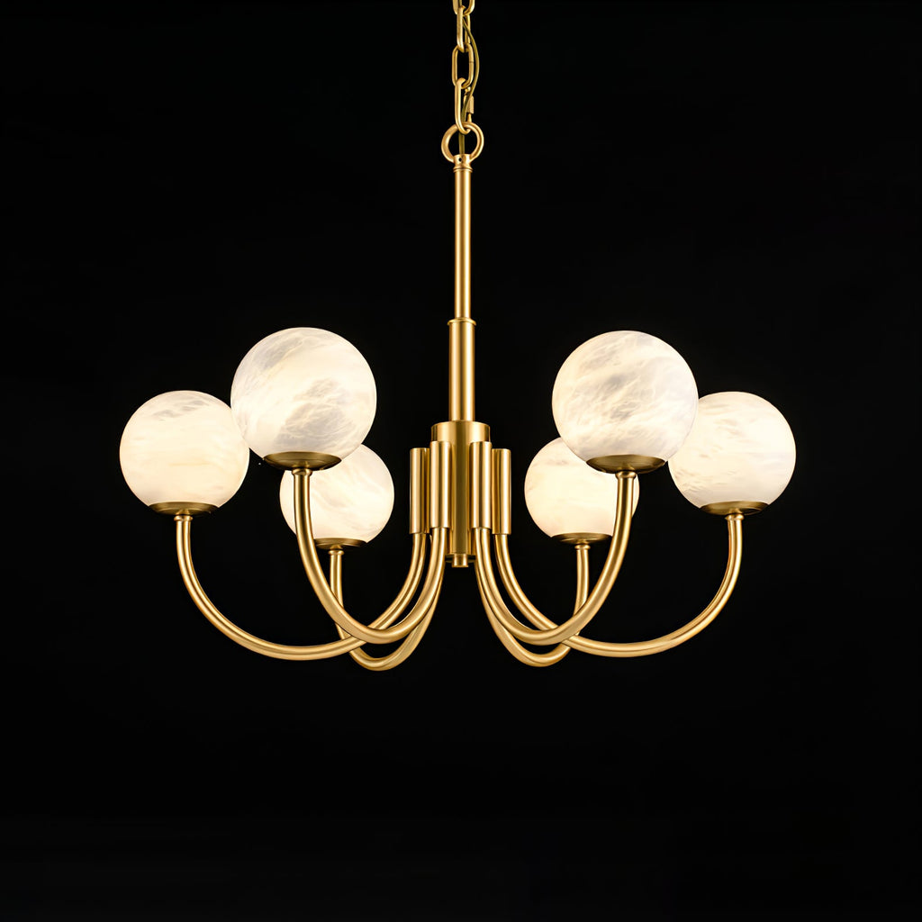 Radilum Aurelian Alabaster Chandelier