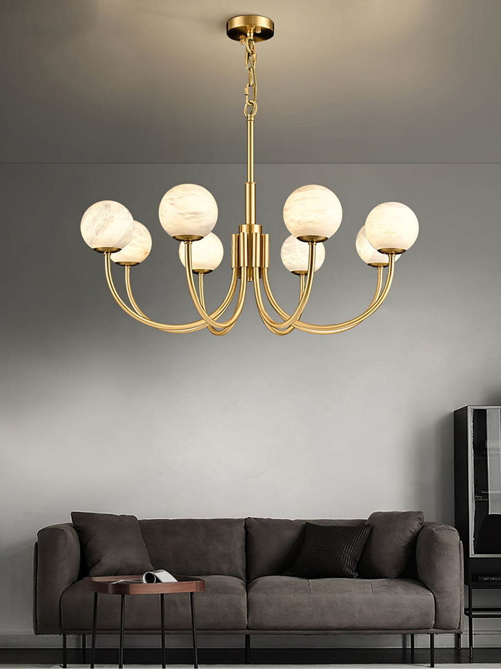 Radilum Aurelian Alabaster Chandelier