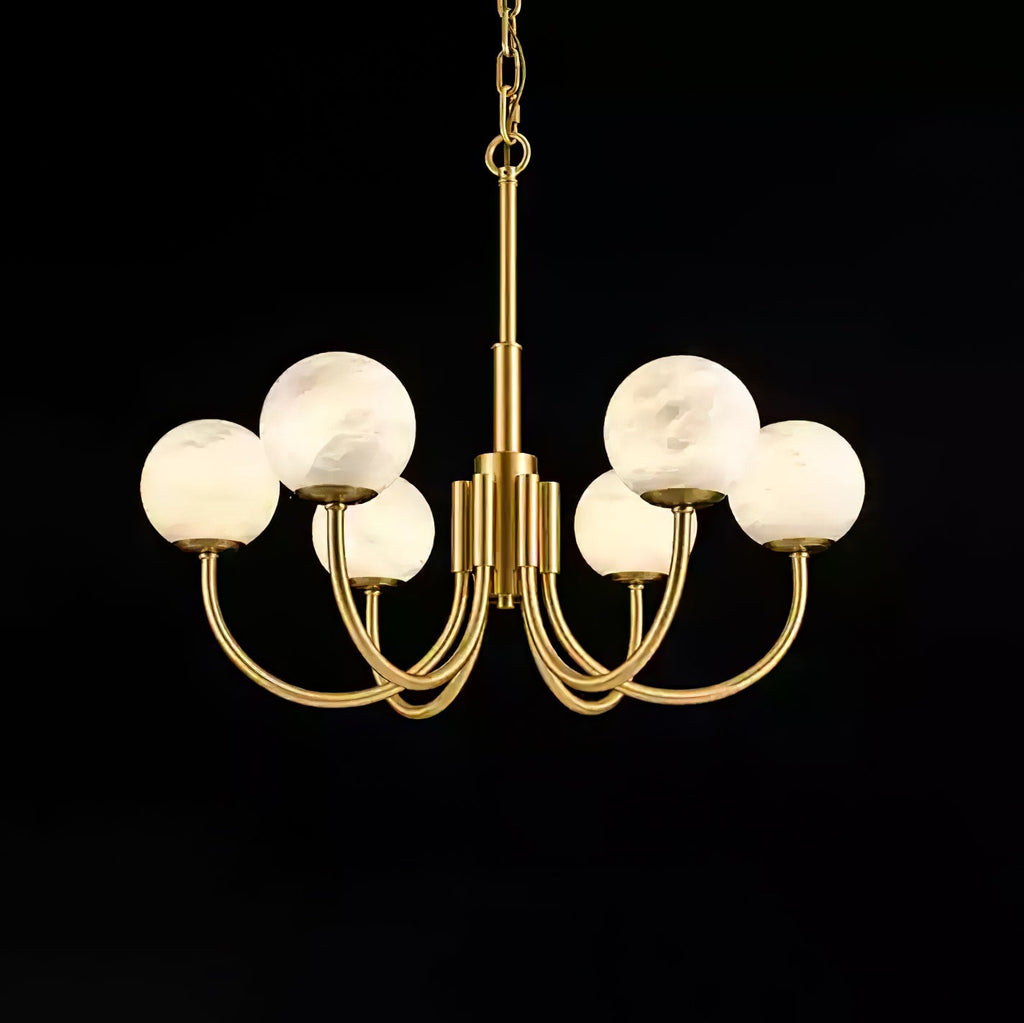 Radilum Aurelian Alabaster Chandelier