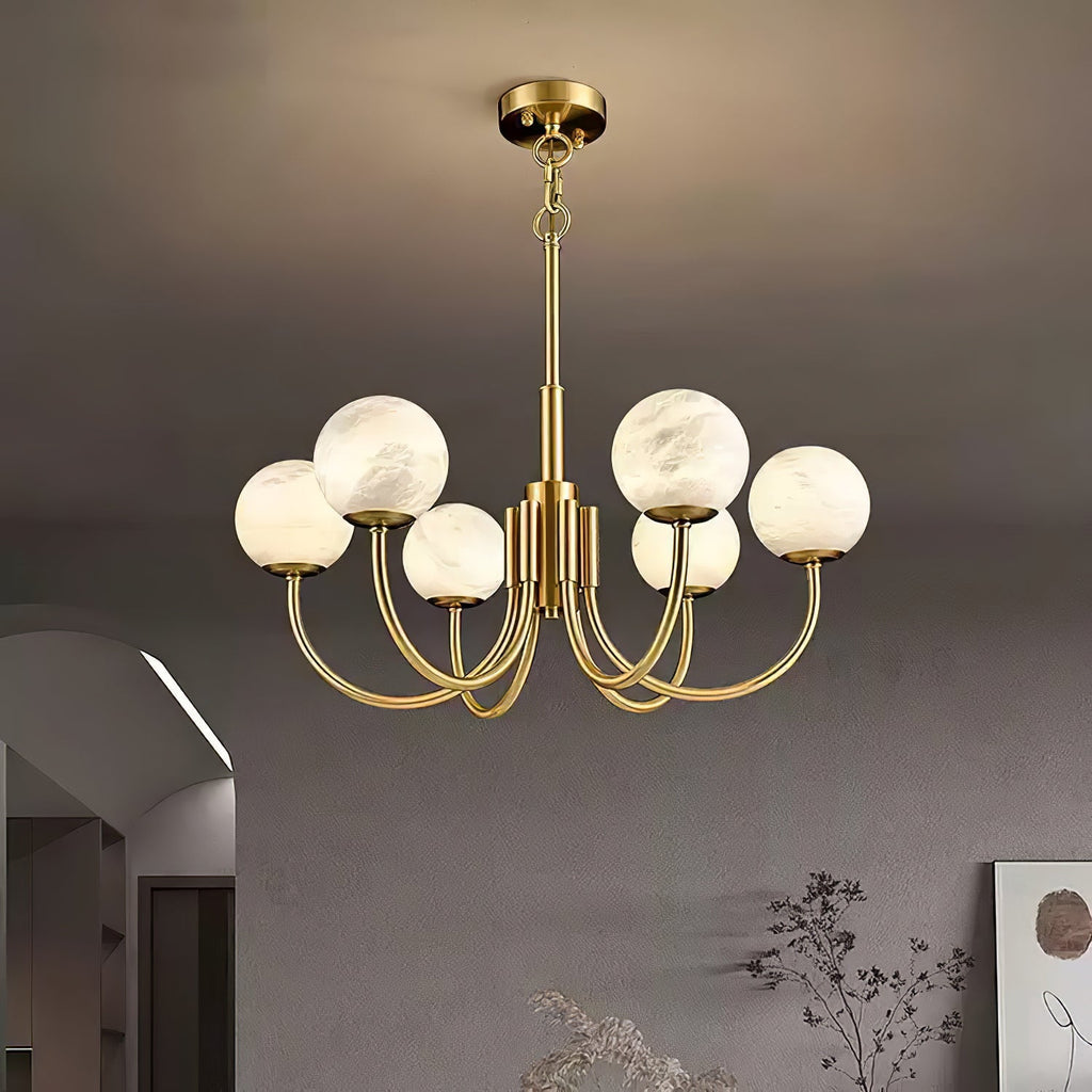 Radilum Aurelian Alabaster Chandelier