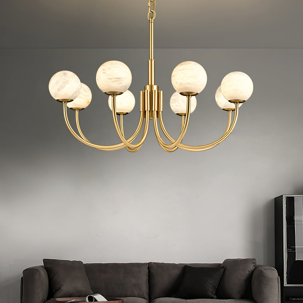 Radilum Aurelian Alabaster Chandelier