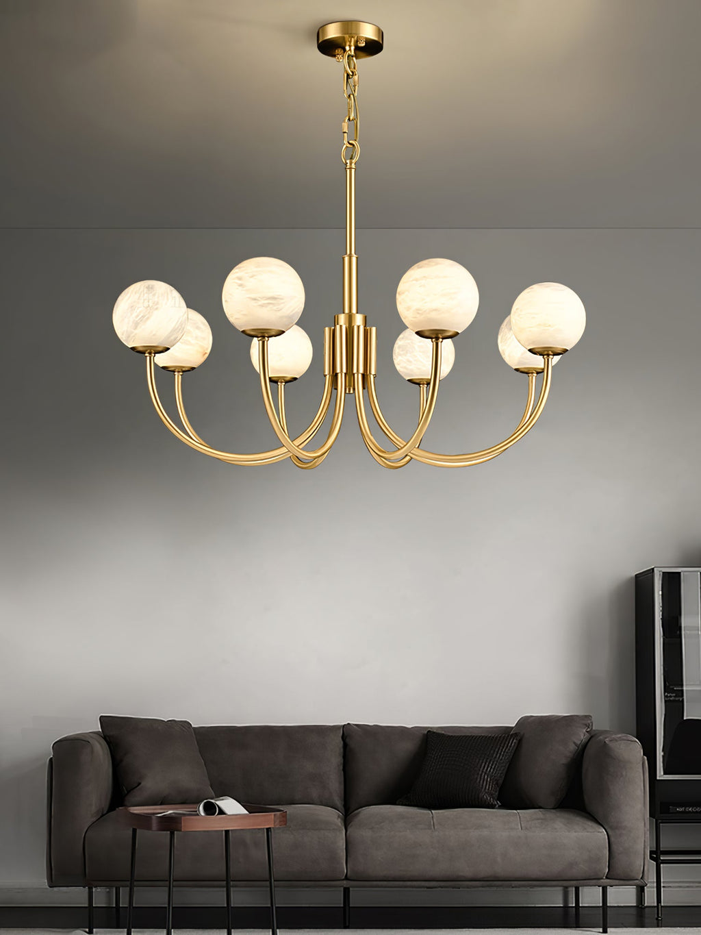 Radilum Aurelian Alabaster Chandelier