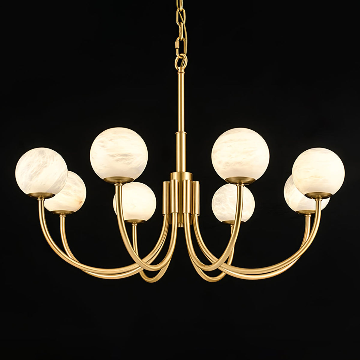 Radilum Aurelian Alabaster Chandelier
