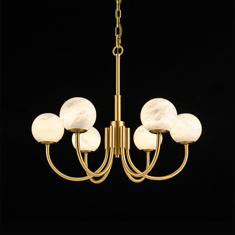 Radilum Aurelian Alabaster Chandelier