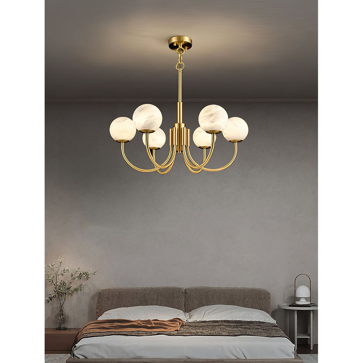 Radilum Aurelian Alabaster Chandelier