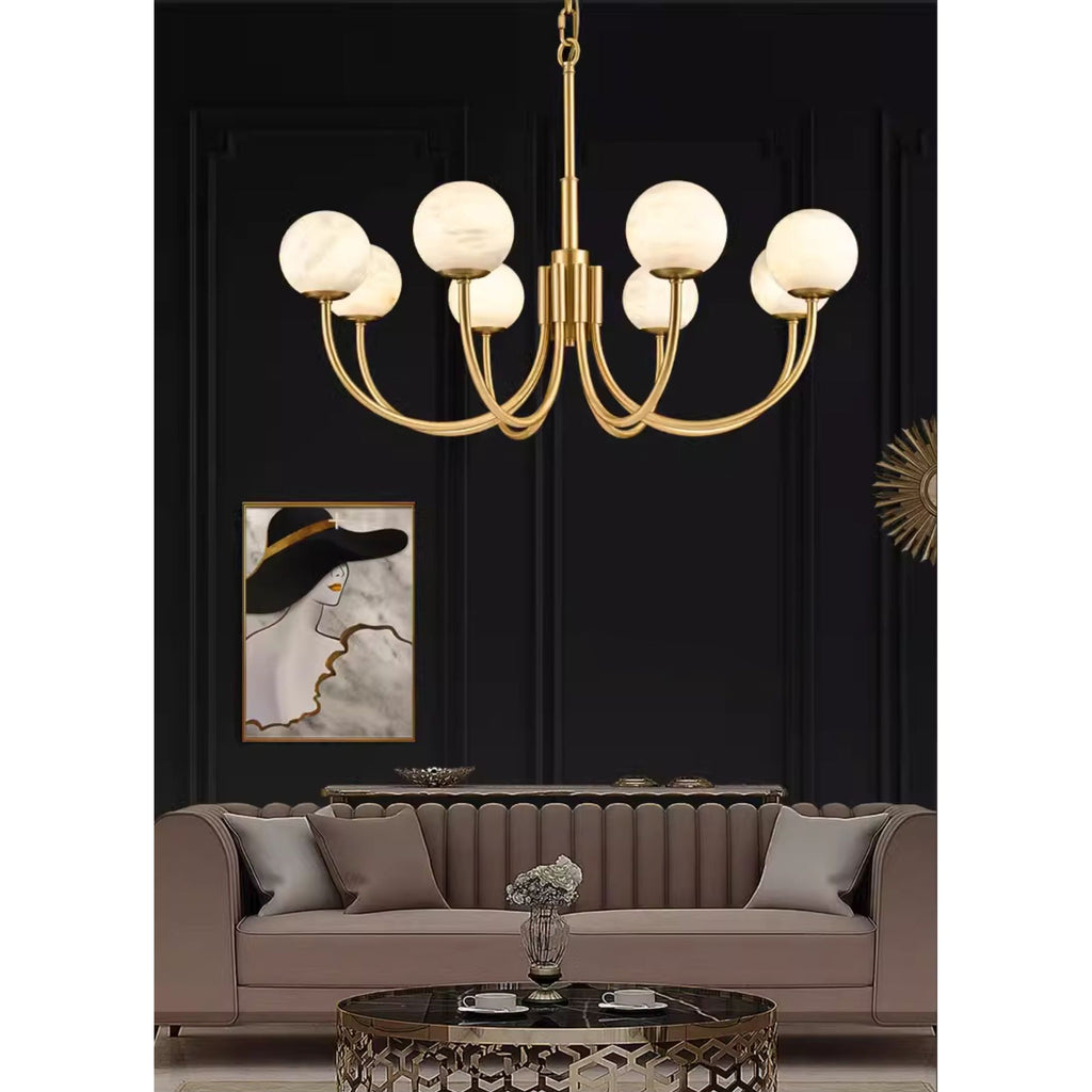 Radilum Aurelian Alabaster Chandelier