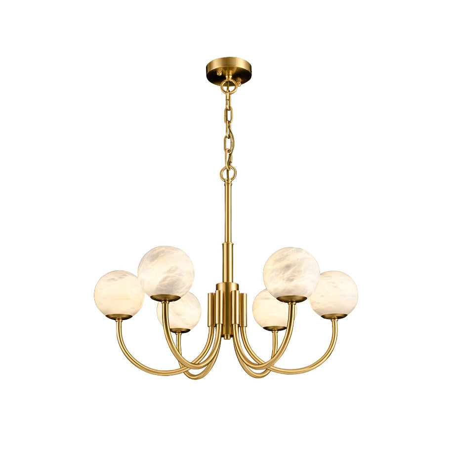 Radilum Aurelian Alabaster Chandelier