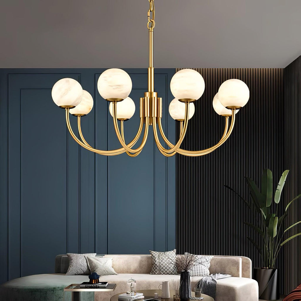 Radilum Aurelian Alabaster Chandelier