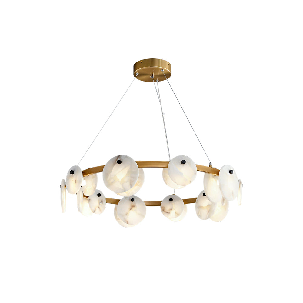 Radilum Austen Alabaster Chandelier