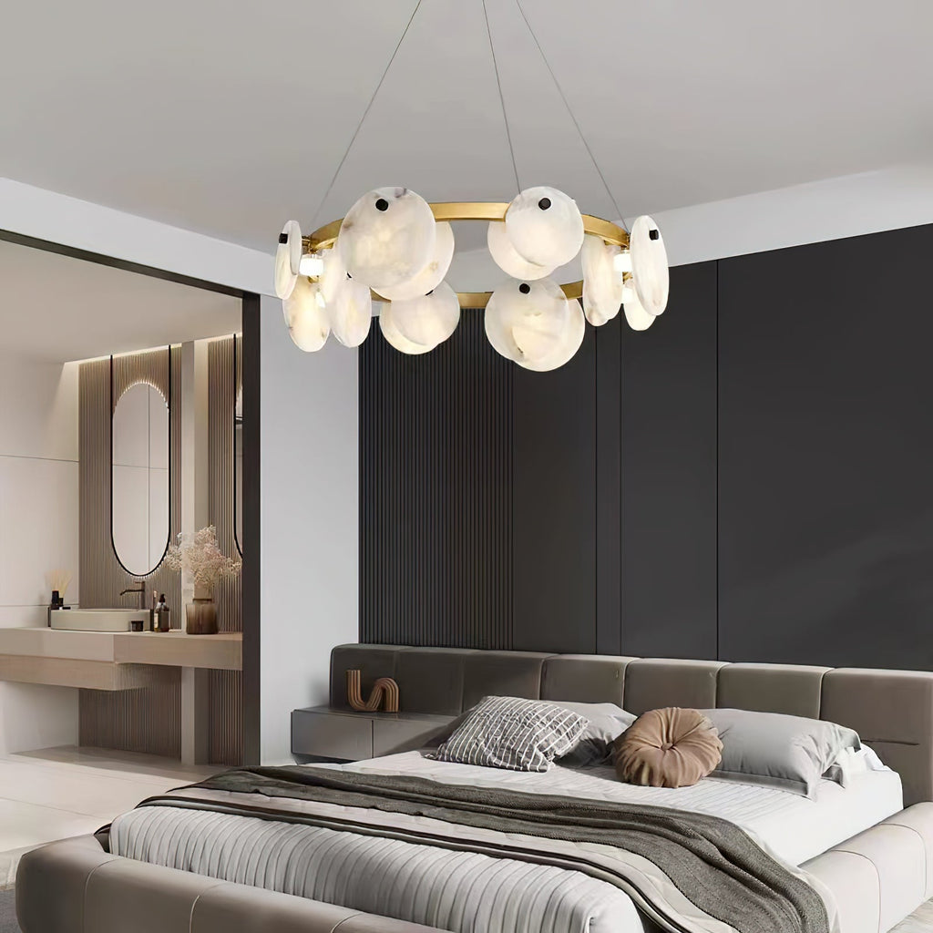 Radilum Austen Alabaster Chandelier