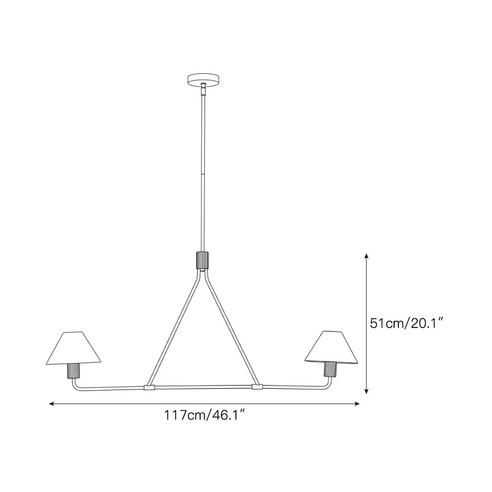 Radilum Beatrix Alabaster Chandelier