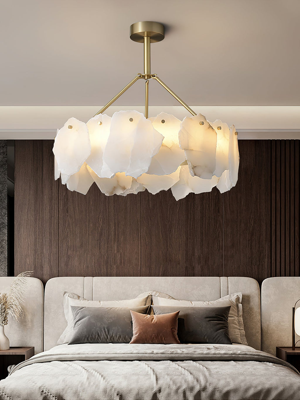 Radilum Burton Alabaster Chandelier