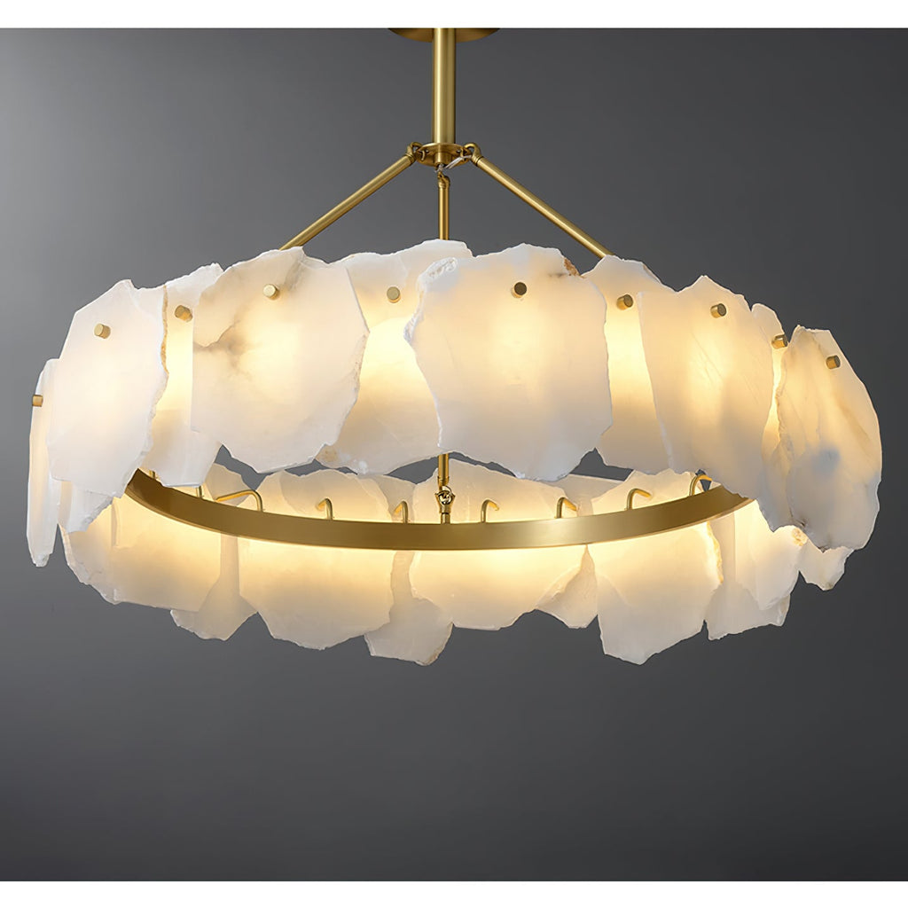 Radilum Burton Alabaster Chandelier