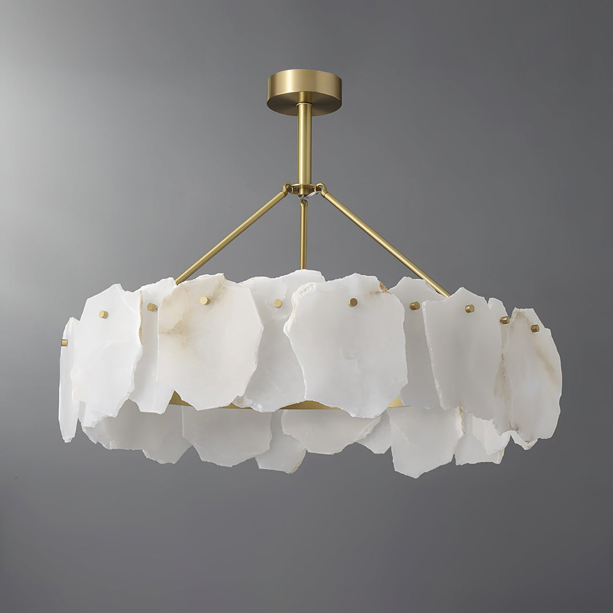 Radilum Burton Alabaster Chandelier