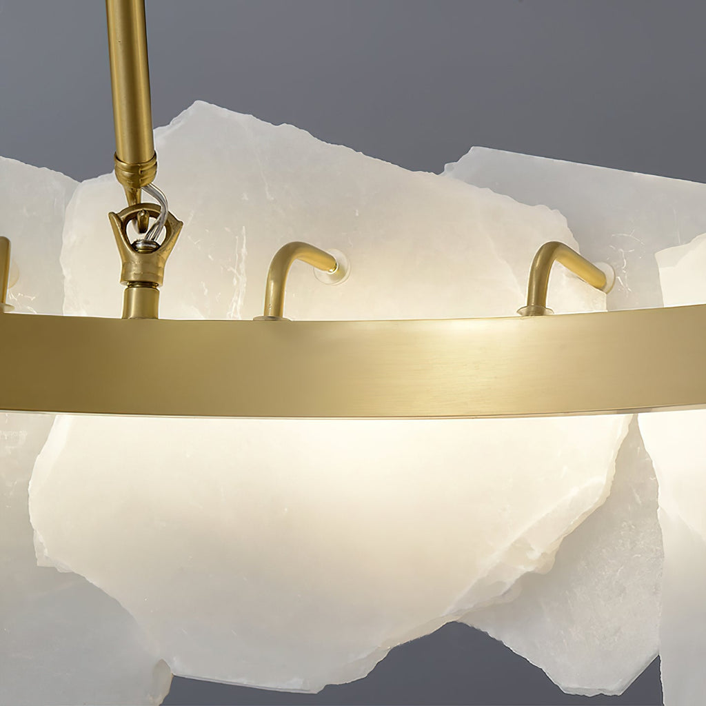 Radilum Burton Alabaster Chandelier