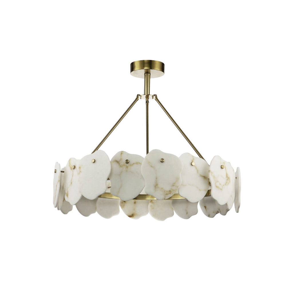 Radilum Burton Alabaster Chandelier