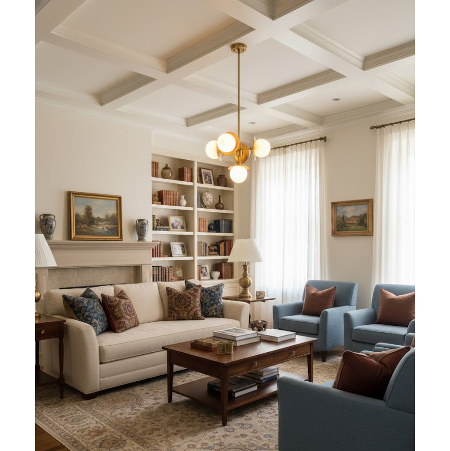 Radilum Cara Alabaster Chandelier