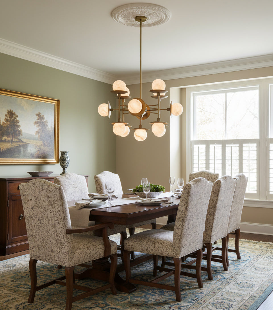 Radilum Cara Alabaster Chandelier