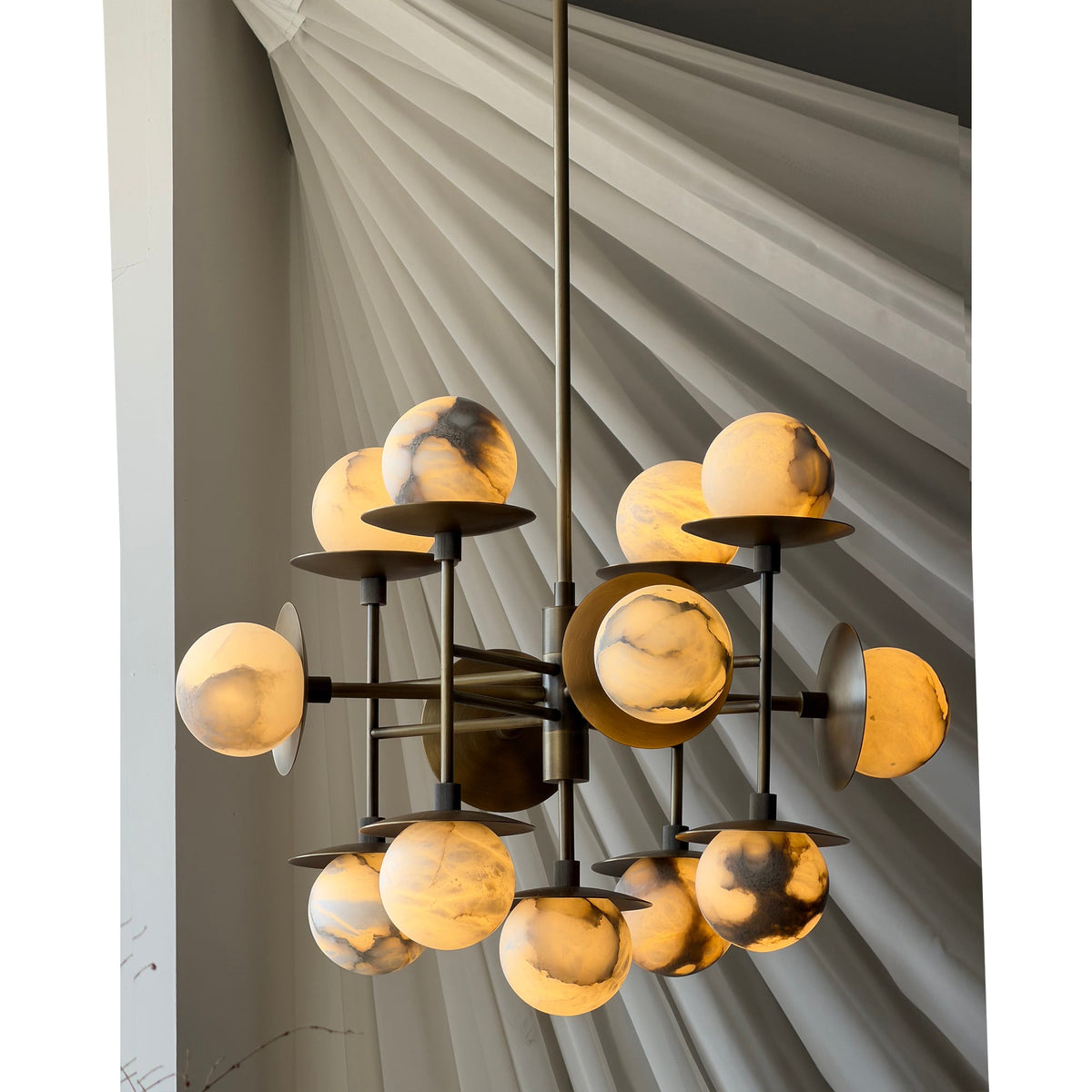 Radilum Cara Alabaster Chandelier