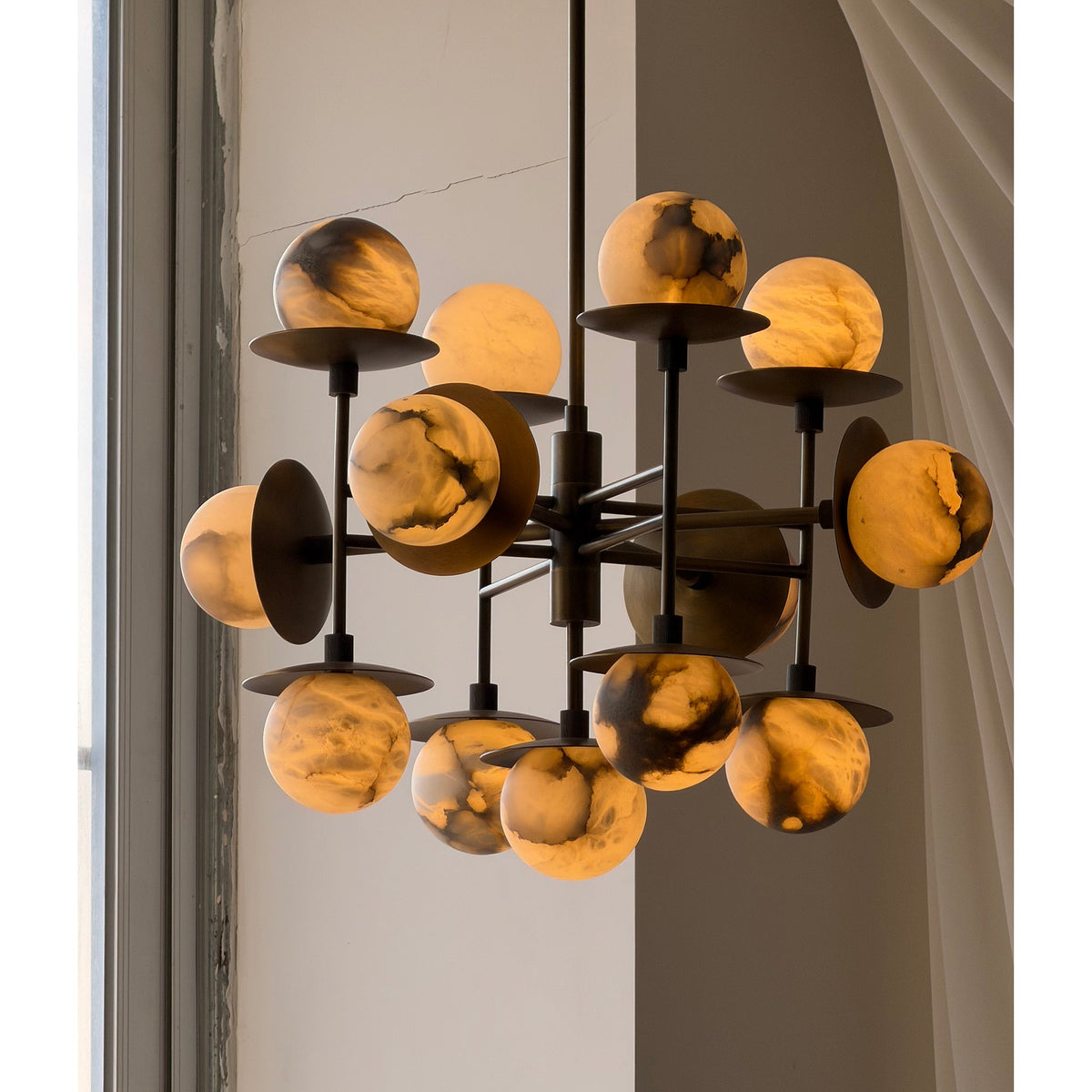 Radilum Cara Alabaster Chandelier
