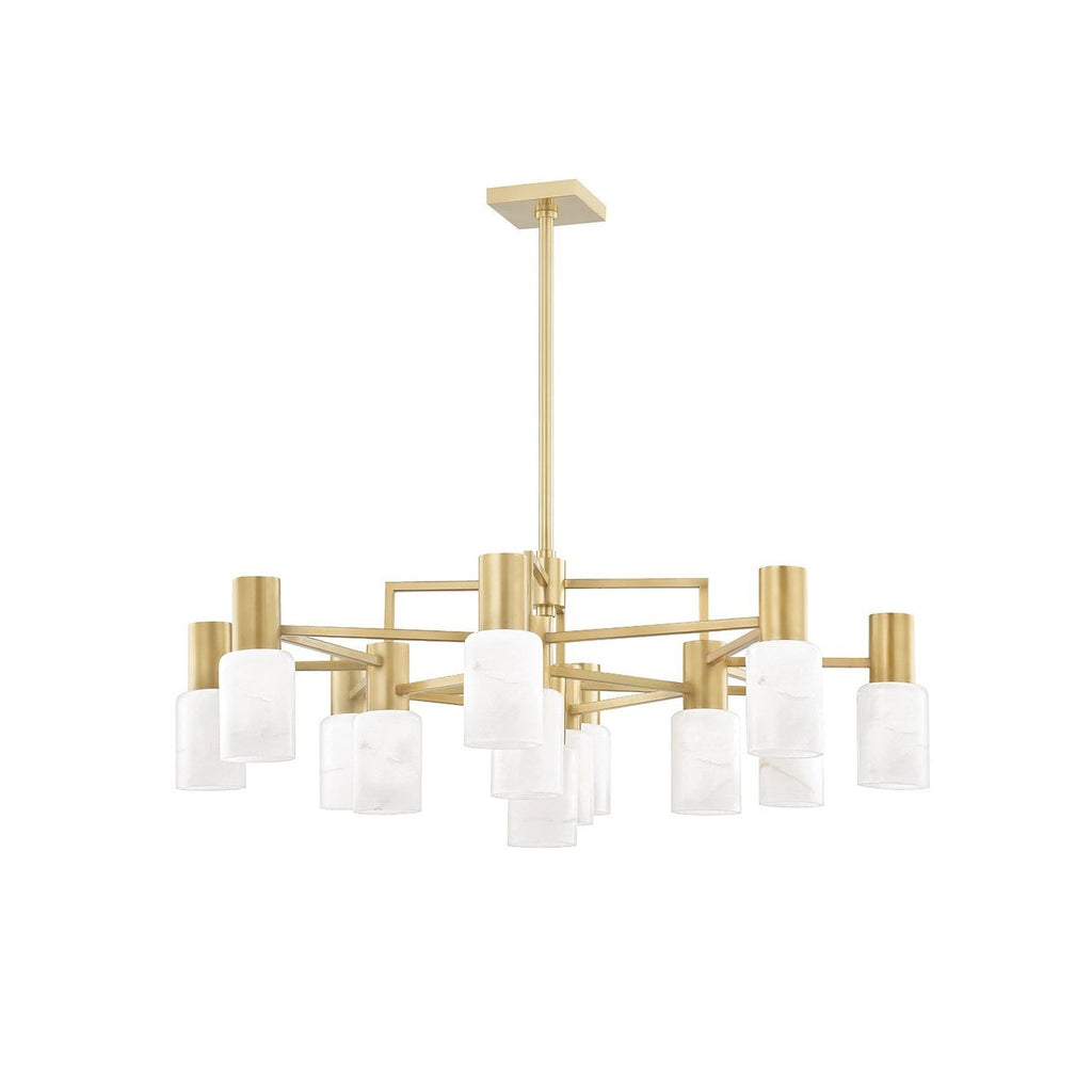 Radilum Centerport Alabaster Chandelier